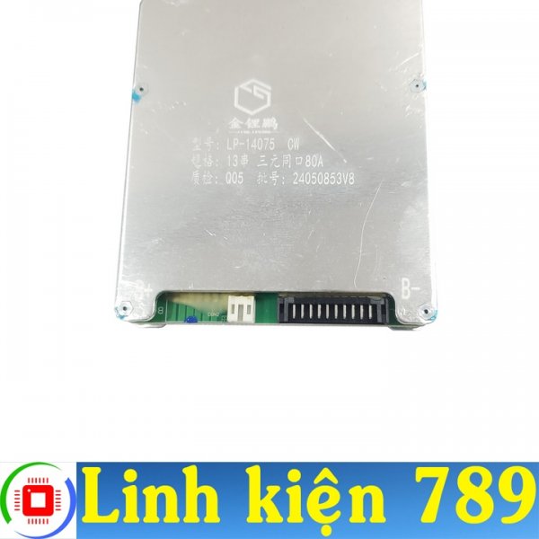 Mạch điều khiển sạc ắc quy 48V 13S 3.7V 80A 54.6V cùng một cổng